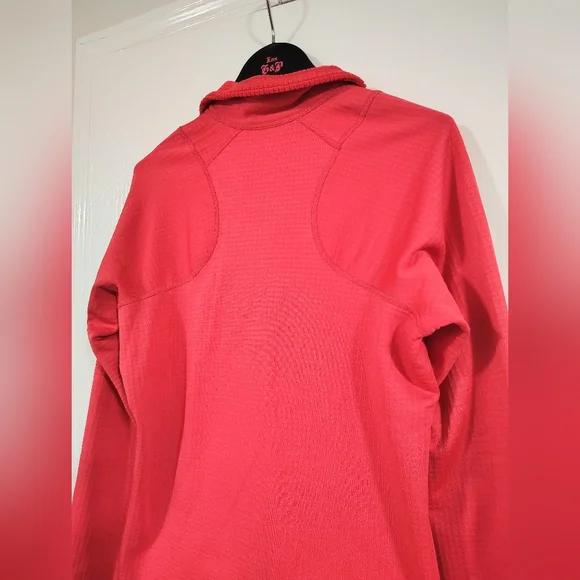 Patagonia R-1 Vibrant Pink Half-Zip Fleece Women's XS Athleisure Outdoor - Picture 6 of 7